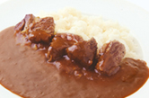 京阪モール店名物ステーキカレー