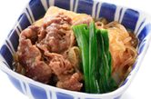 牛すき煮 